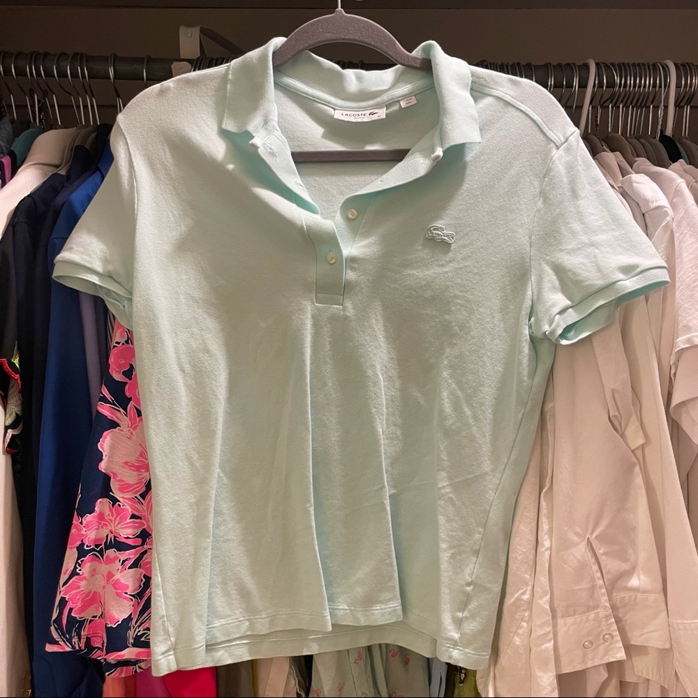 Lacoste Polo Icy Aqua